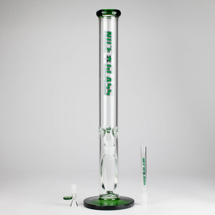 NG | 18" 5mm Straight Tube [GX006-5] Glass Bong High-End Brands Glass