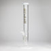 NG | 18" 5mm Straight Tube [GX006-5] Glass Bong High-End Brands Glass WHITE