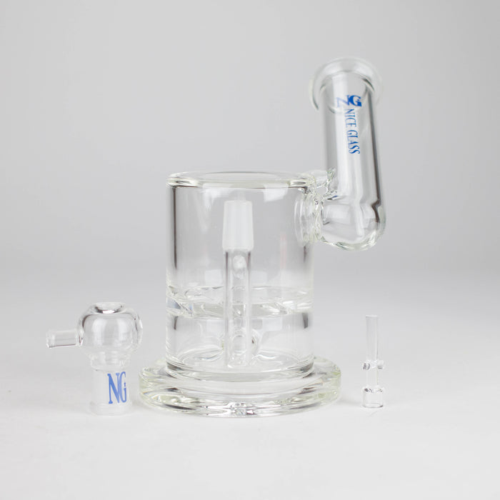 NG | 7" Cyclone Disc Sidecar Oiler [YN1056] Glass Rig High-End Brands Glass