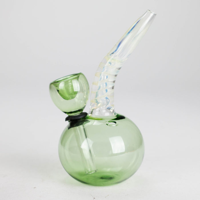 5" Twist Color Glass Bong – Assorted Colors Glass Bong RMG WHOLESALE