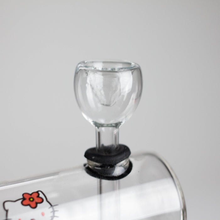 Flat Tank Glass Water Pipe – Assorted Designs Glass Bong RMG WHOLESALE