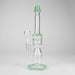 12" Honeycomb Diffuser Glass Water Bong – Assorted Colors Glass Bong RMG WHOLESALE