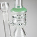12" Honeycomb Diffuser Glass Water Bong – Assorted Colors Glass Bong RMG WHOLESALE