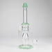 12" Honeycomb Diffuser Glass Water Bong – Assorted Colors Glass Bong RMG WHOLESALE