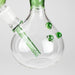7" Twisted Neck Glass Bong – Assorted Colors Glass Bong RMG WHOLESALE
