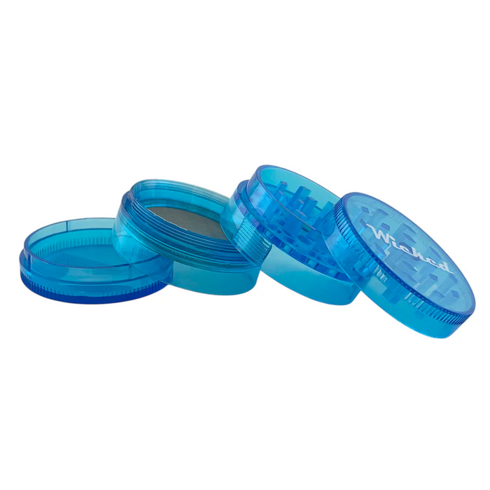 Wicked | Acrylic 4-Piece Grinder Display (24 pcs) Display Pack Super Supplys Inc