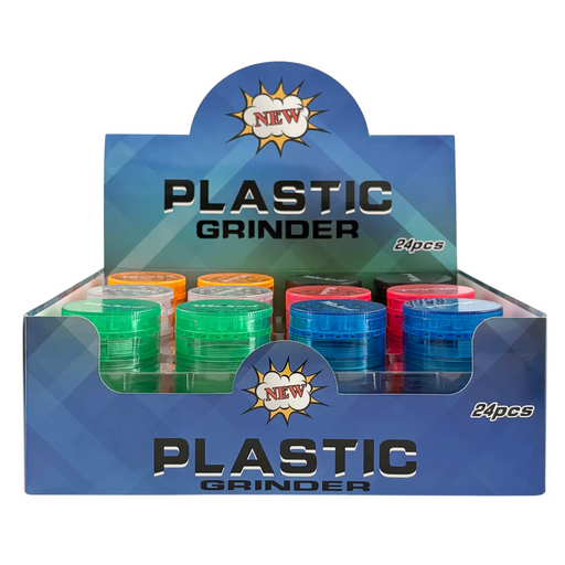 Wicked | Acrylic 4-Piece Grinder Display (24 pcs) Display Pack Super Supplys Inc