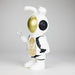 11.5" Vinyl backpack rabbit water pipe Resin · Silicone · Plastic Bong JJ Distribution