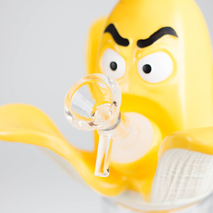 8.9" Banana water pipe Resin · Silicone · Plastic Bong JJ Distribution