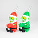 5" Zombie Santa water pipe Resin · Silicone · Plastic Bong JJ Distribution