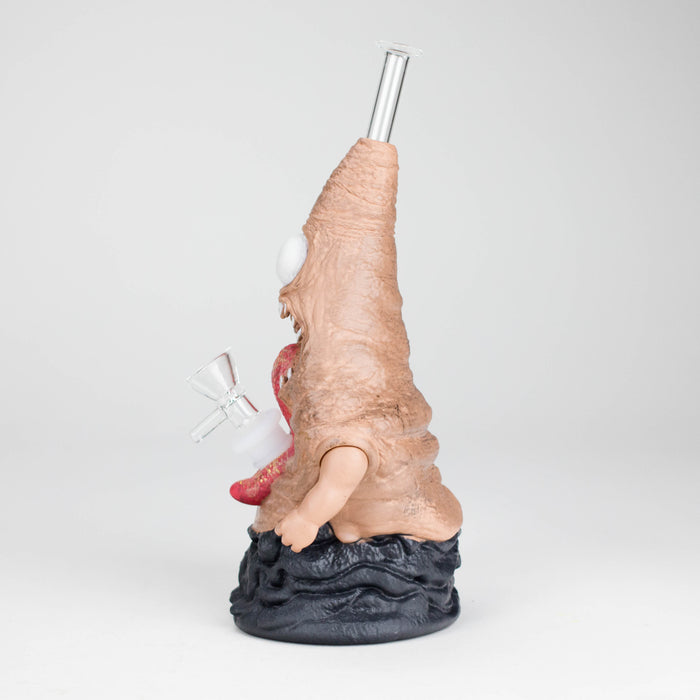 8.6" Vinyl Swamp Monster water pipe Resin · Silicone · Plastic Bong JJ Distribution