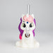 7.6" Vinyl unicorn water pipe Resin · Silicone · Plastic Bong JJ Distribution