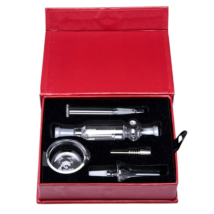 Nectar Collector Kit With Glass And Titanium Nail + Nectar Pipe Nectar Collector Maple Craft Inc