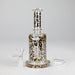 7″ 2-in-1 Leopard Print Rig with Perc – Banger & Bowl Included Glass Rig 777 Smoke