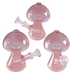 5″ Mushroom Design Water Pipe – Pink [SMKZ180] Glass Bong Canadian Distributor
