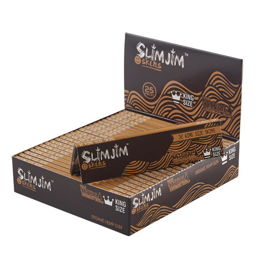 Slimjim | Natural King Size Skins Box of 25 King Size SLIMJIM