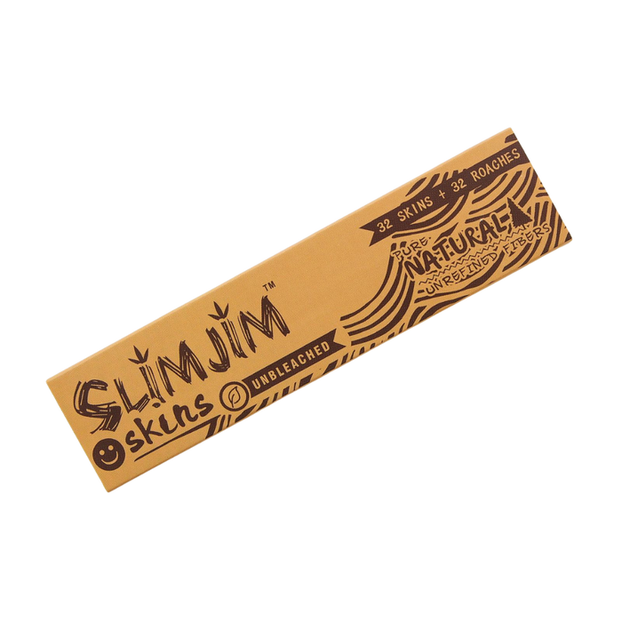 Slimjim - Natural King Size Skins + Tips (Box of 22) King Size SLIMJIM