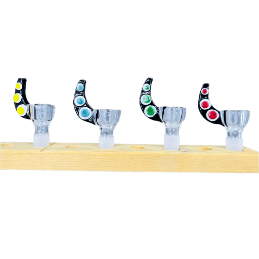 Handle Glass Bowl - Assorted (CC486) Bowl · Banger · Oil Burner Canadian Distributor