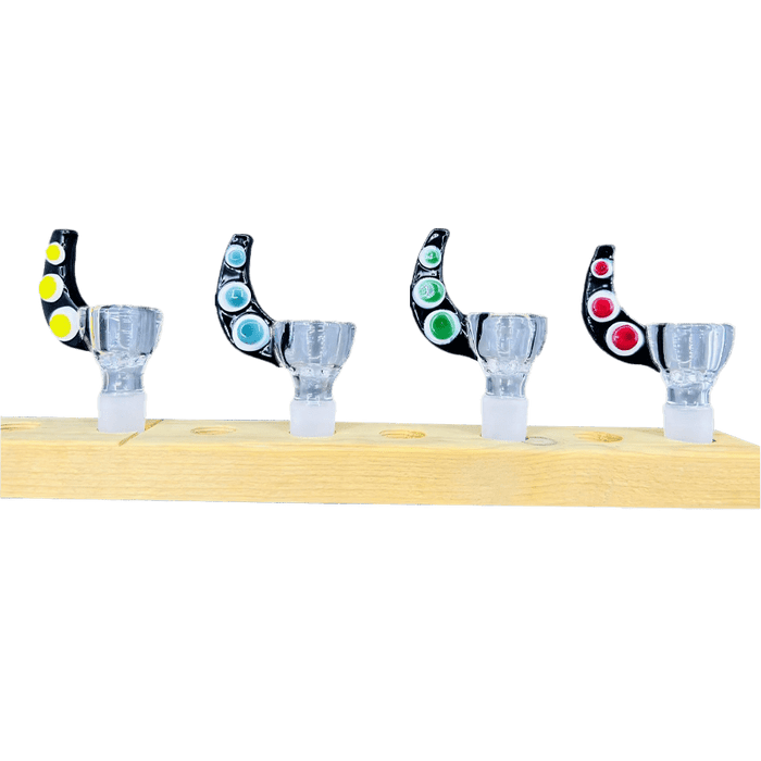 Handle Glass Bowl - Assorted (CC486) Bowl · Banger · Oil Burner Canadian Distributor