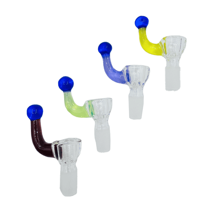 Color Handle Glass Bowl - Assorted (CC489) Bowl · Popper Canadian Distributor