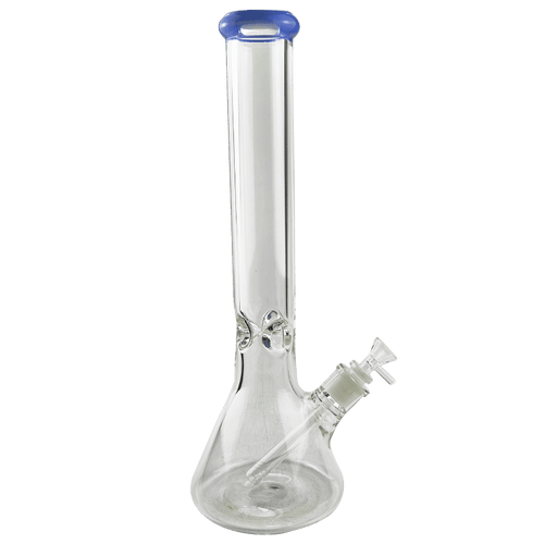 16″ Classic 9mm Beaker Base Bong (C4112- B+CC268) Glass Bong Canadian Distributor Jade blue