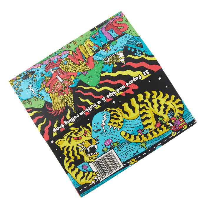 Slimjim x Jacob - King Size Papers + Grinder + Tray (Box of 16) King Size SLIMJIM