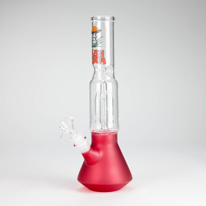 12" Beaker glass water bong with Perc [GP1968] Glass Bong Smoking Cat Distribution Red