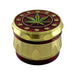 40mm 4-Part Leaf Engraving Tobacco Grinder-12CT Display Pack Super Supplys Inc