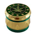 40mm 4-Part Leaf Engraving Tobacco Grinder-12CT Display Pack Super Supplys Inc