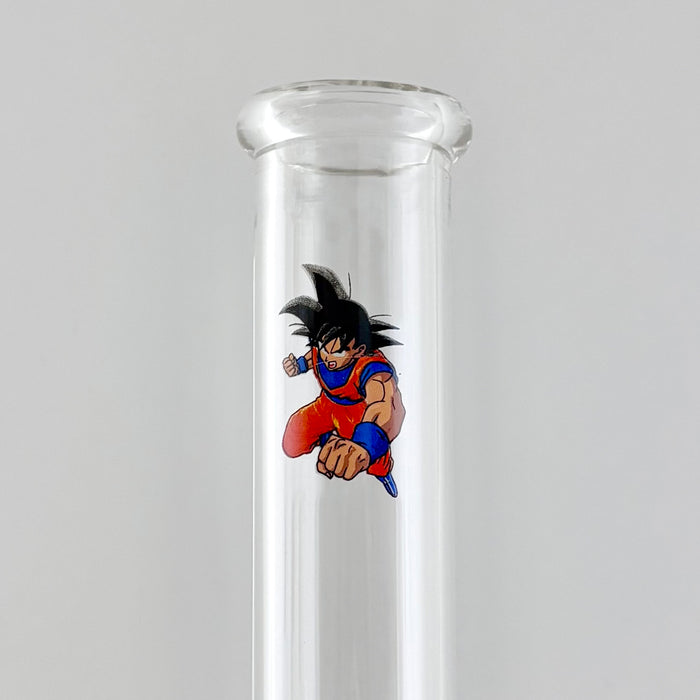12" Anime-Themed Beaker Bongs – 4mm Thick Glass Glass Bong Super Supplys Inc