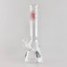 12" Toronto-Themed Beaker Bongs – 4mm Thick Glass Glass Bong Super Supplys Inc Red & Black