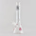 12" Toronto-Themed Beaker Bongs – 4mm Thick Glass Glass Bong Super Supplys Inc Black & Red