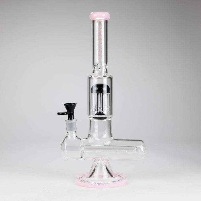 Legendary™ | 13" Inline with Tree Perc Bong [LG 268] Glass Bong Smoking Cat Distribution Pink