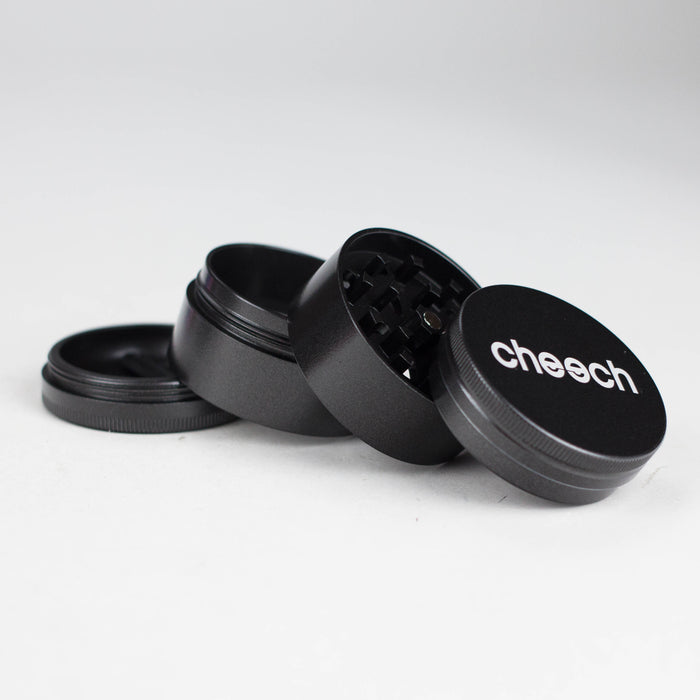Cheech | 50mm 4-Piece Non-Sticky Grinder with Gift Pouch [GR-8] Regular Grinder Smoking Cat Distribution