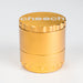Cheech | 63mm 4-Piece CNC Aluminum Grinder [GR-6] Regular Grinder Smoking Cat Distribution Gold