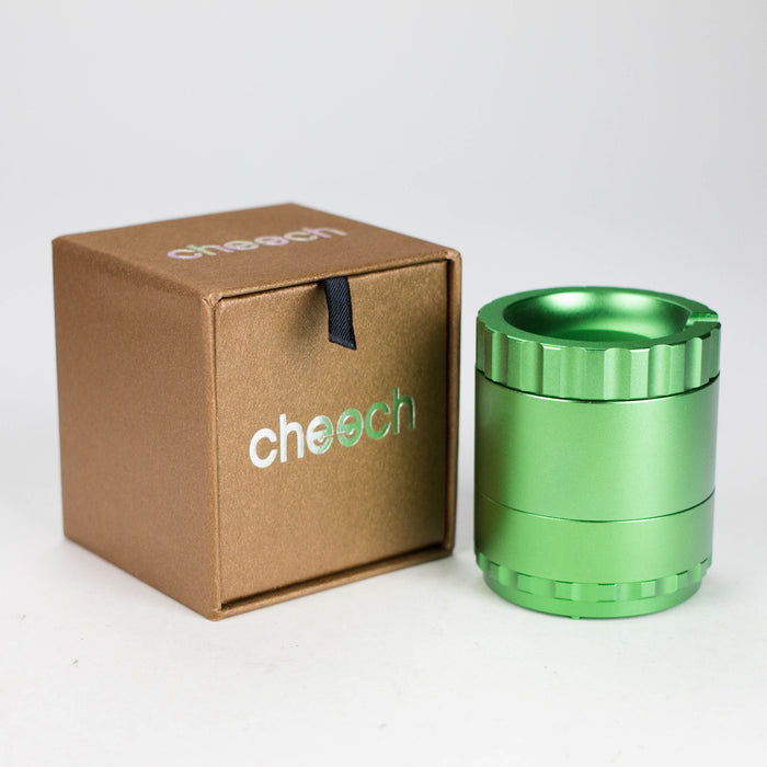 Cheech | 63mm 4-Piece CNC Aluminum Grinder with Removable Screen [GR-7] Regular Grinder Smoking Cat Distribution