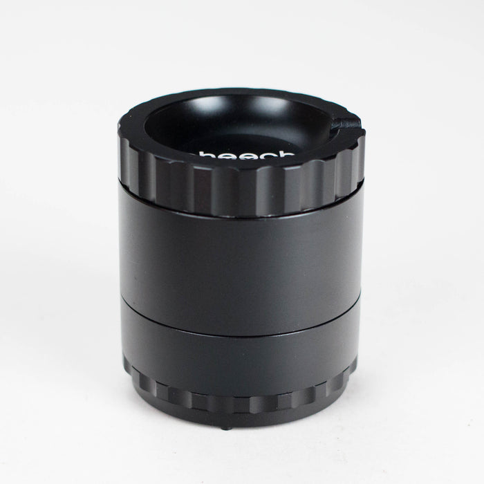 Cheech | 63mm 4-Piece CNC Aluminum Grinder with Removable Screen [GR-7] Regular Grinder Smoking Cat Distribution Black