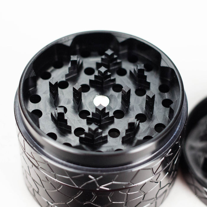 Cheech | 63mm 4-Piece Grinder with Retro Logo [GR-11] Regular Grinder Smoking Cat Distribution