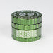 Cheech | 53mm 4-Piece Logo Grinder [GR-12] Regular Grinder Smoking Cat Distribution Green