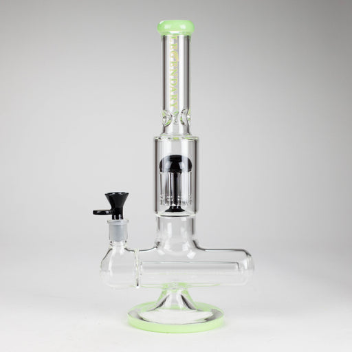 Legendary™ | 13" Inline with Tree Perc Bong [LG 268] Glass Bong Smoking Cat Distribution Teal