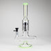 Legendary™ | 13" Inline with Tree Perc Bong [LG 268] Glass Bong Smoking Cat Distribution Teal