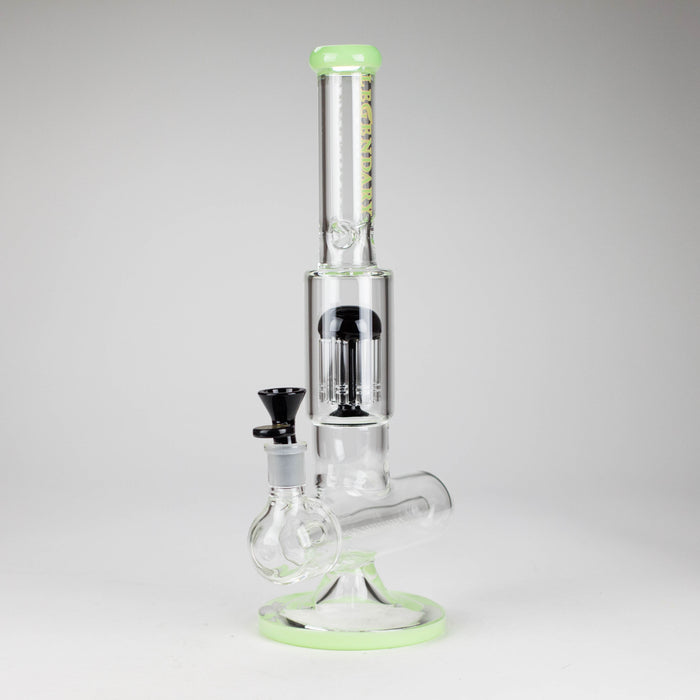 Legendary™ | 13" Inline with Tree Perc Bong [LG 268] Glass Bong Smoking Cat Distribution
