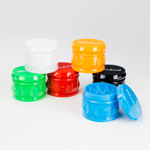 Wicked | Acrylic 4-Piece Grinder Display (12 pcs) Display Pack Super Supplys Inc