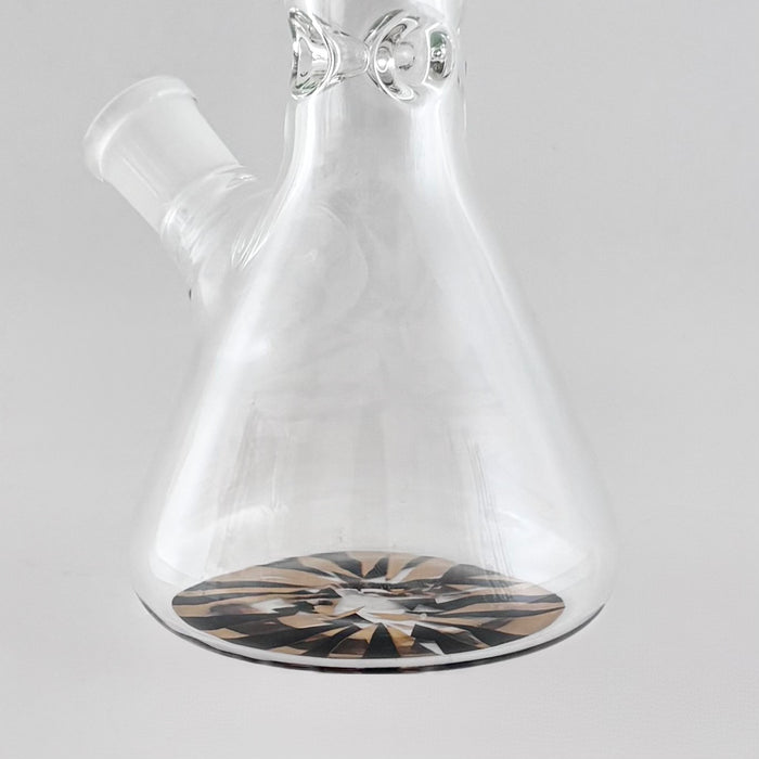 Wellcann | 10" 5mm Beaker Accent Glass Bong Glass Bong Super Supplys Inc