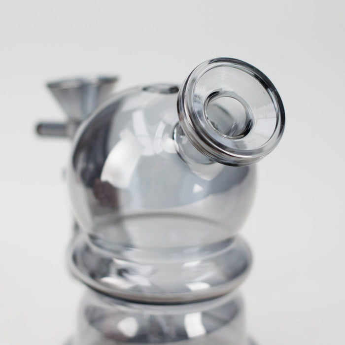 5" Solid Color Electroplate Glass Bong Glass Bong 777 Smoke