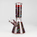 OG Original | 9″ 9 mm Mosaic Pattern Water Pipe (OG701) Glass Bong Smoking Cat Distribution Red