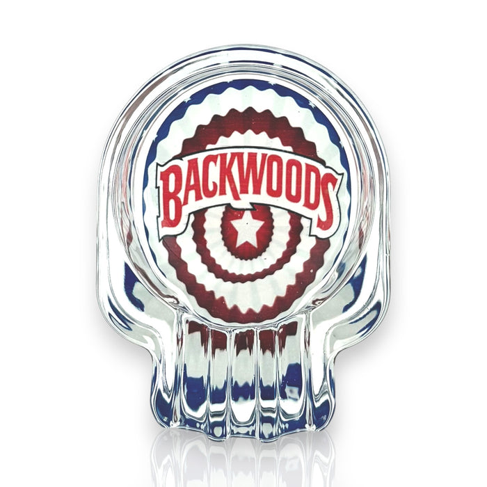 Crystal Skull Glass Ashtray – 6-Piece Display Glass Ashtray Super Supplys Inc