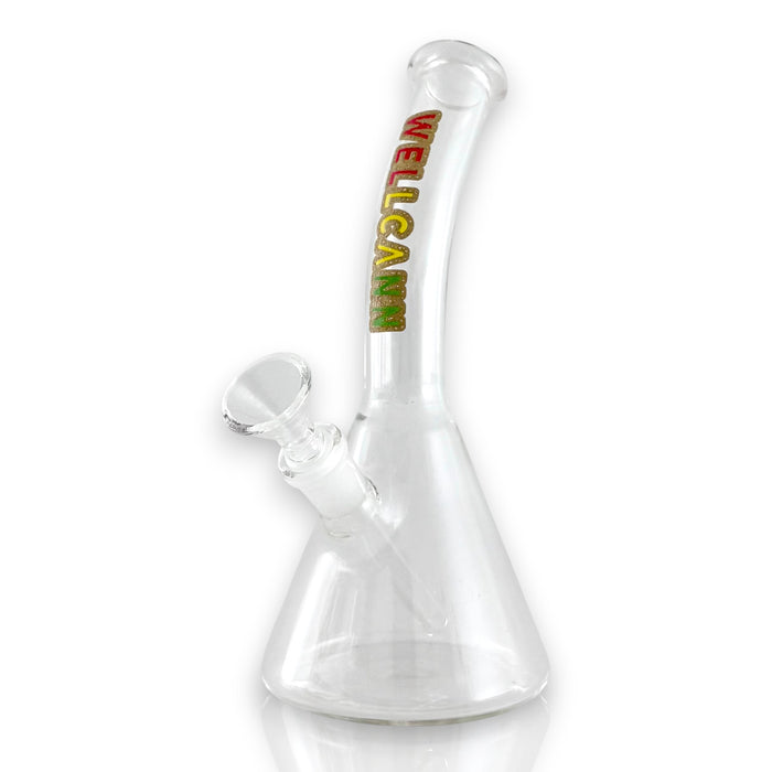 Wellcann | 8" Beaker Glass Bong Glass Bong Super Supplys Inc