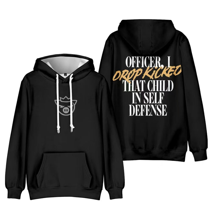 Dropkick Defense Hoodie Long Sleeve Super Supplys Inc