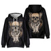 Skull Grasp Hoodie Long Sleeve Super Supplys Inc